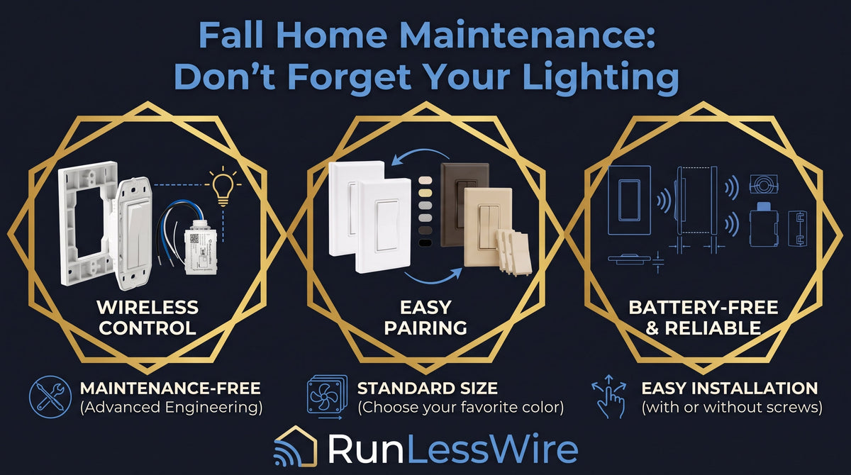 Fall Home Maintenance: Don't Forget Your Lighting