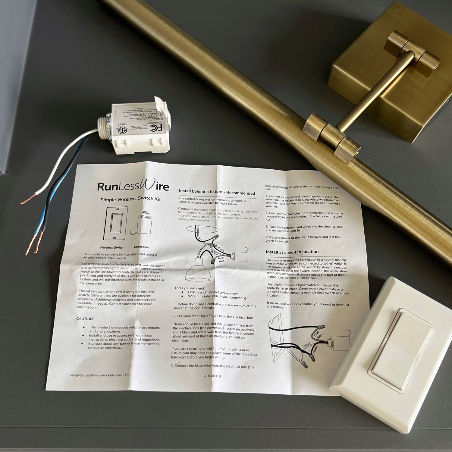 DIY Made Easy: Upgrading Office Lighting with the RunLessWire Basic Kit