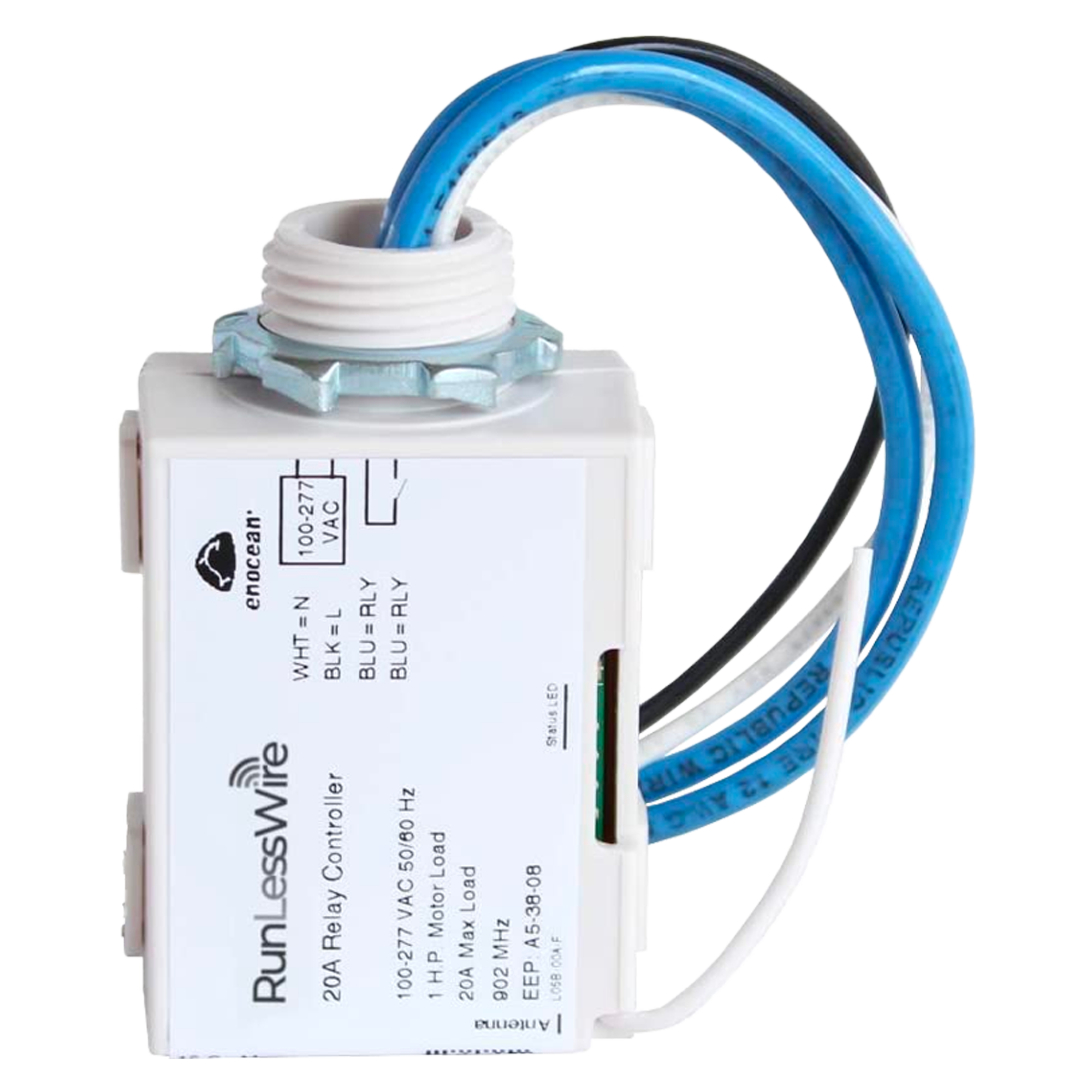 20 Amp On/Off Controller For Wireless Light Switches – RunLessWire