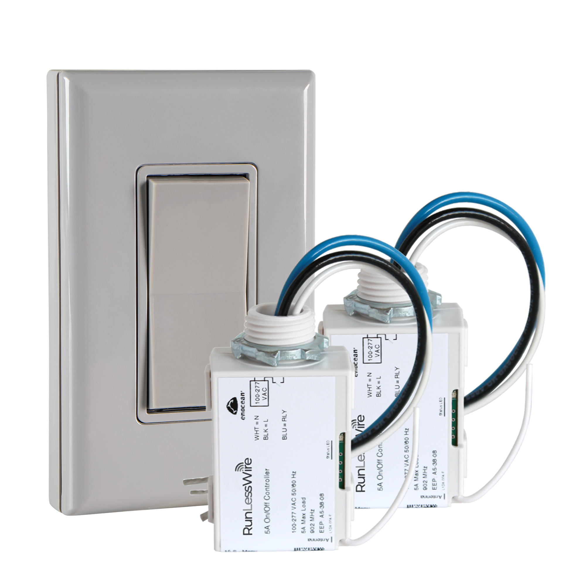 2 FIXTURE KIT: 2 RECEIVERS, 1 SWITCH