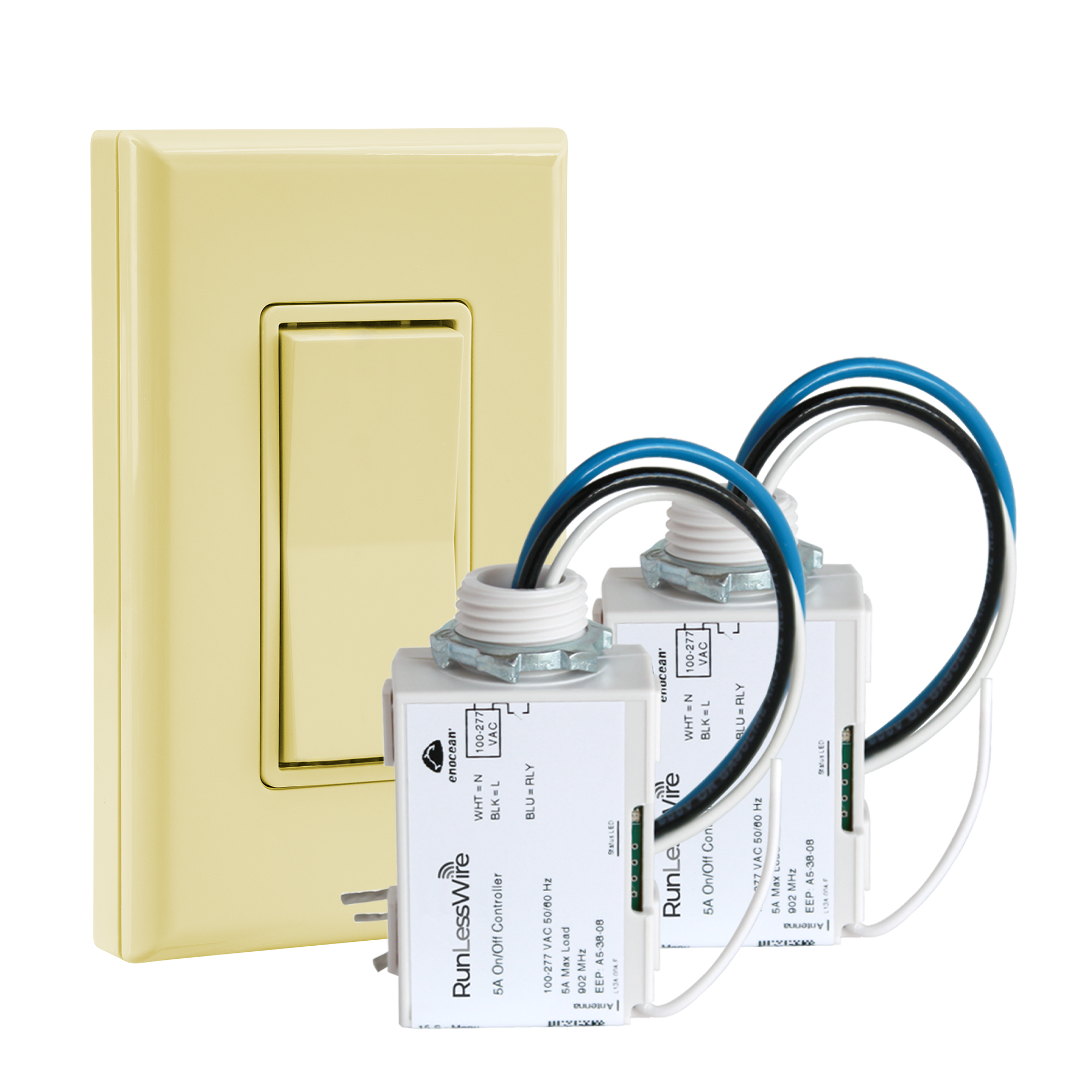 2 FIXTURE KIT: 2 RECEIVERS, 1 SWITCH