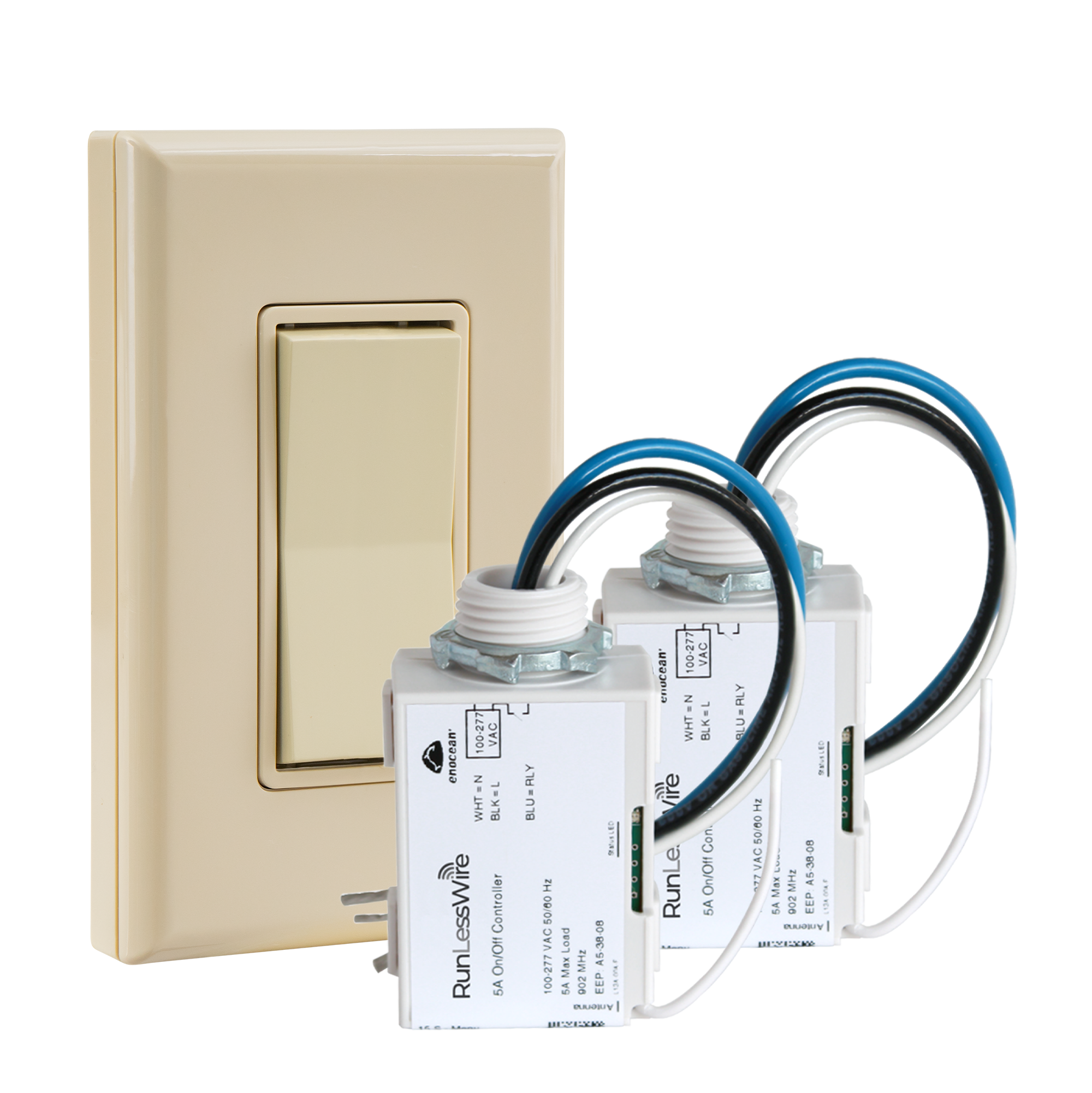 2 FIXTURE KIT: 2 RECEIVERS, 1 SWITCH