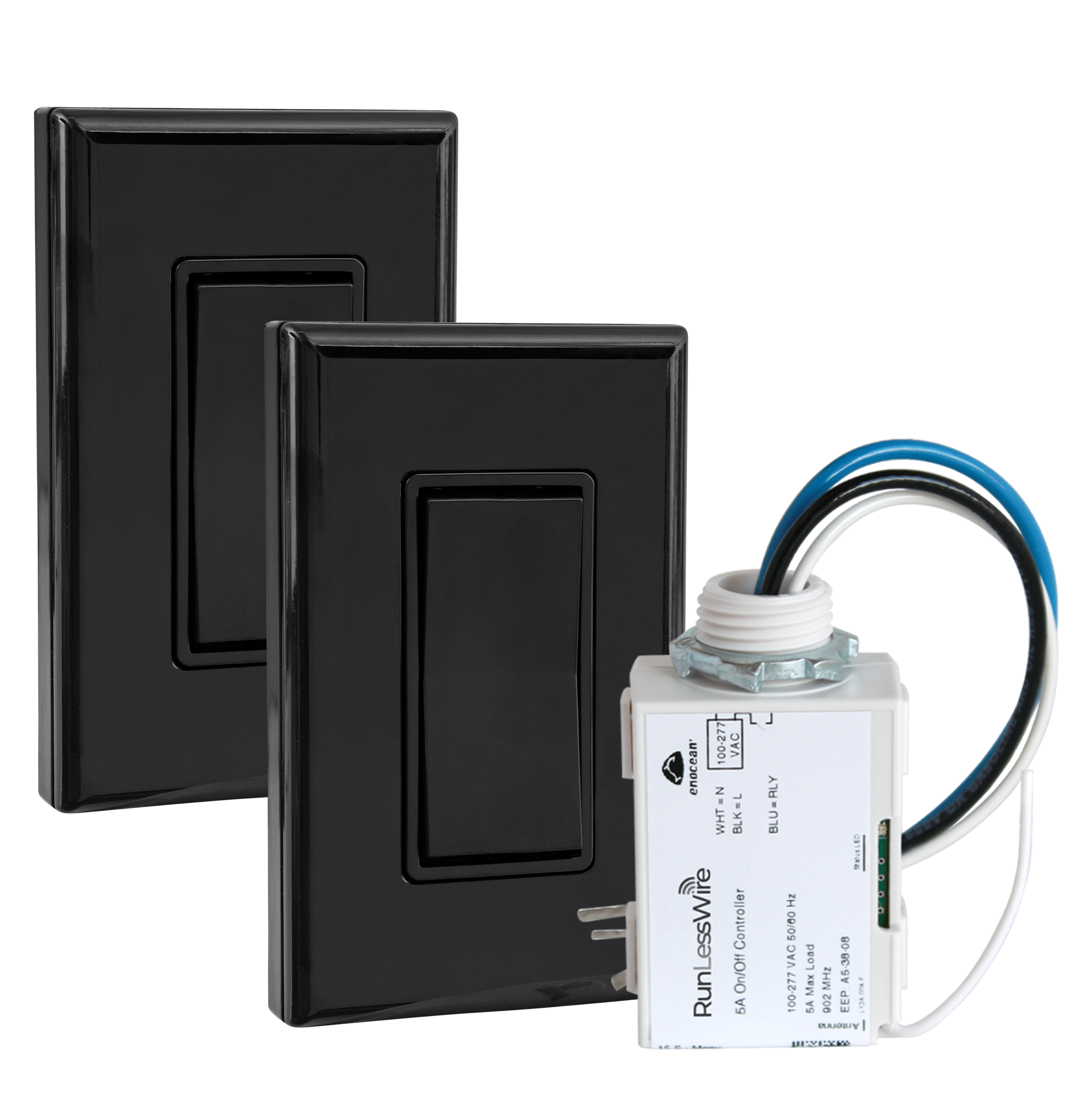 3-WAY KIT: 1 RECEIVER, 2 SWITCHES