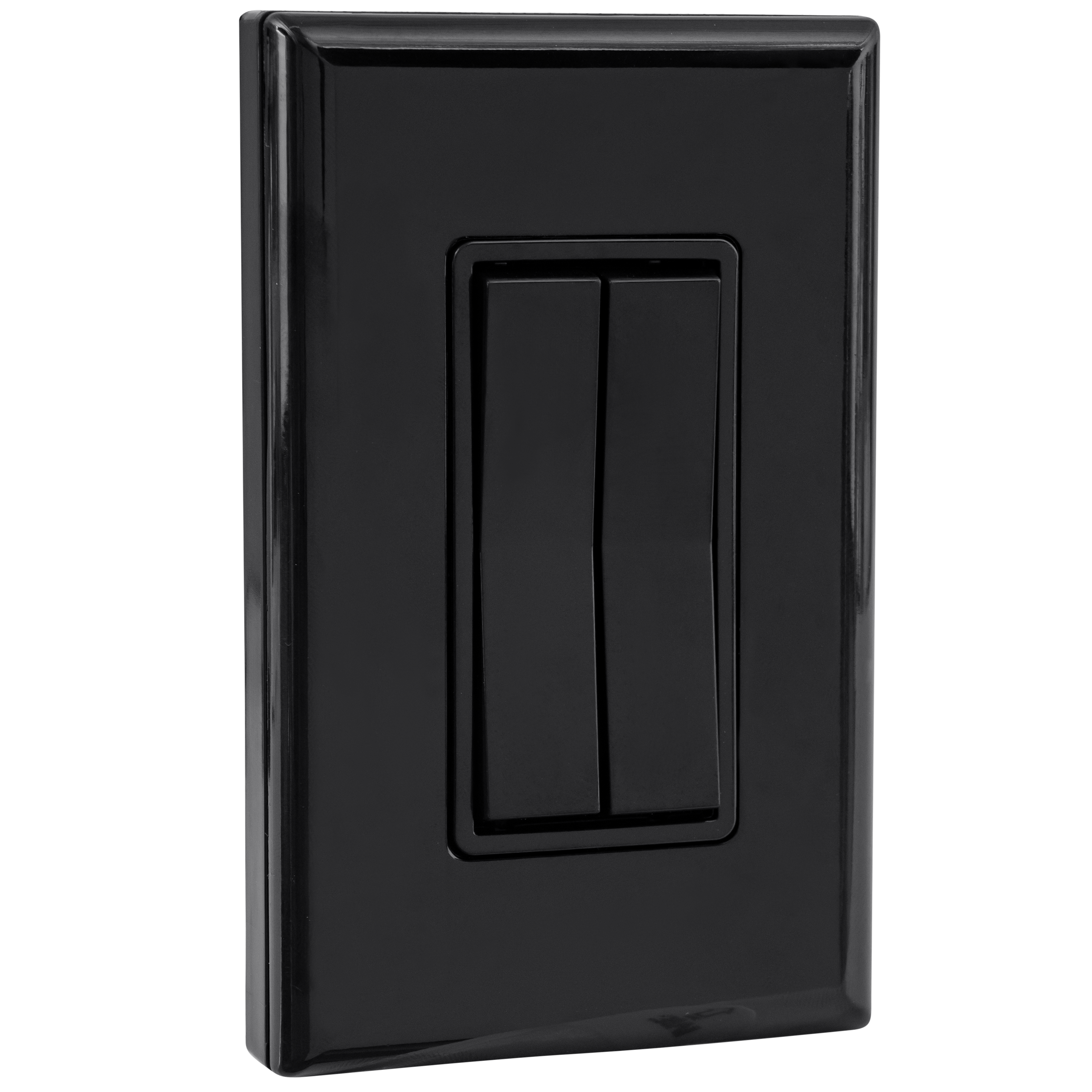 WIRELESS & BATTERY-FREE LIGHT SWITCH – DUAL ROCKER