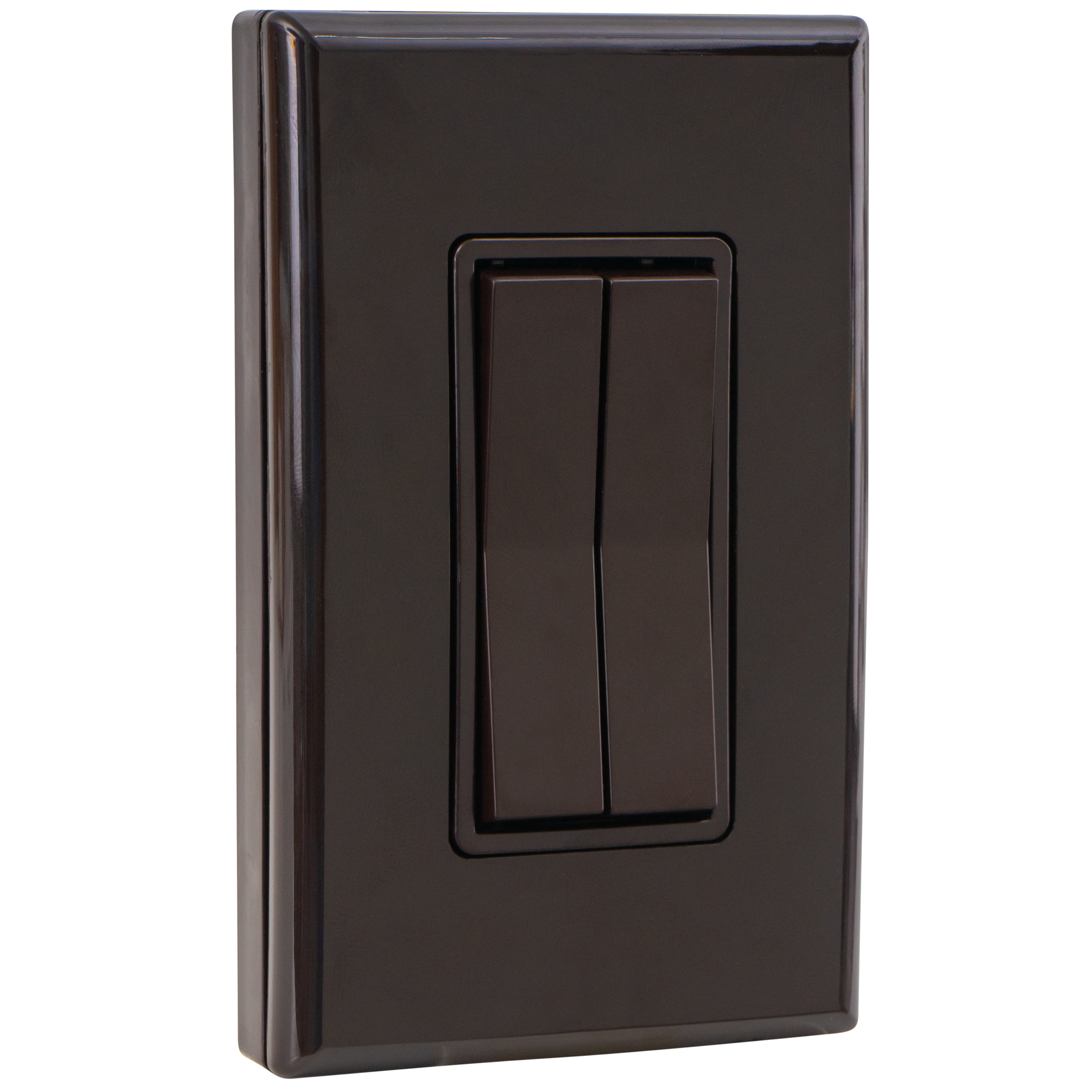 WIRELESS & BATTERY-FREE LIGHT SWITCH – DUAL ROCKER