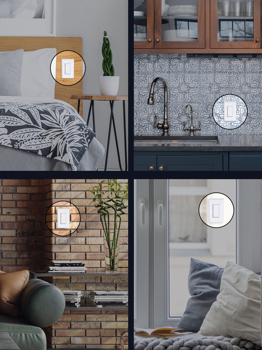 RunLessWire Battery-Free & Wireless Light Switches