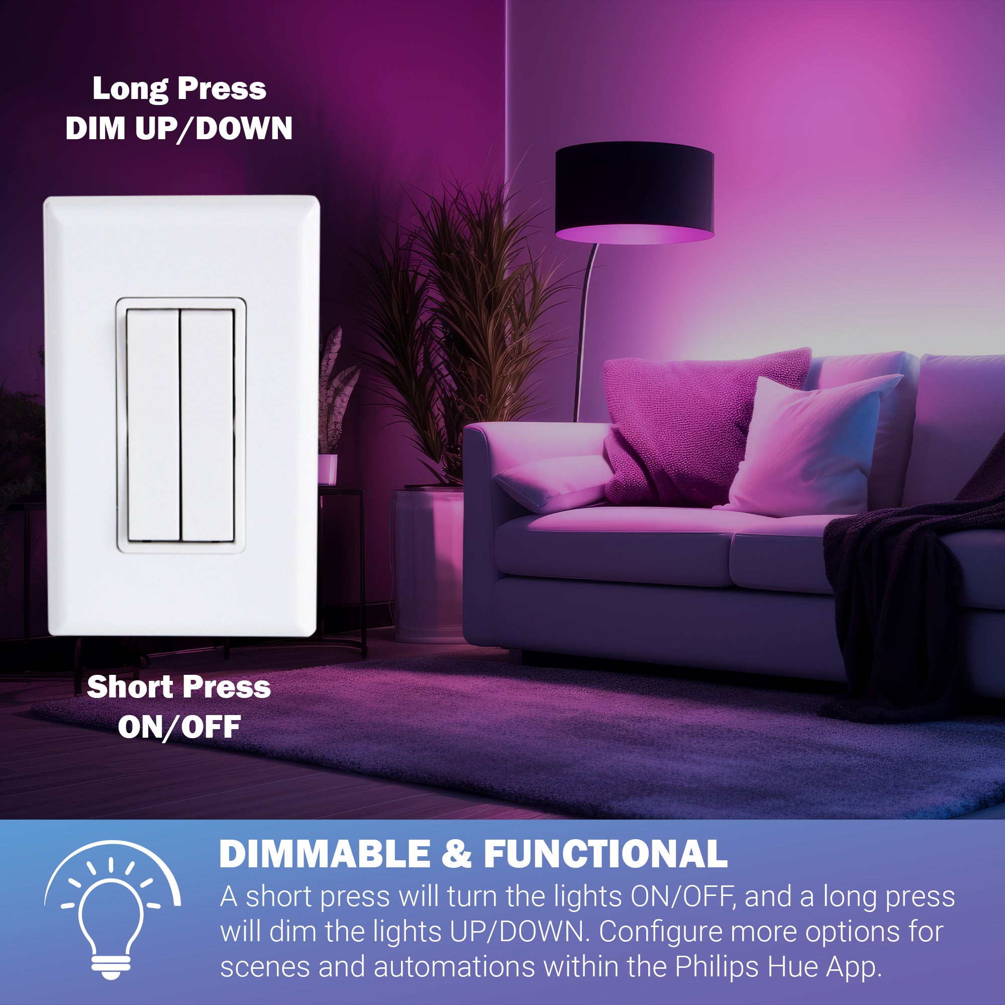 CLICK FOR PHILIPS HUE