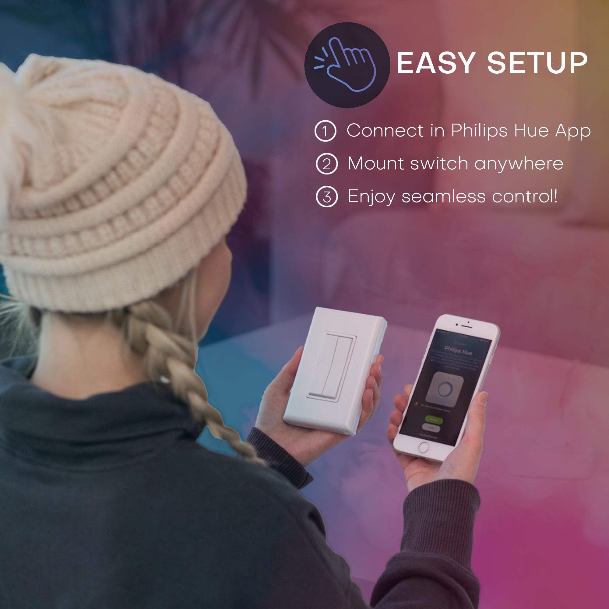 CLICK FOR PHILIPS HUE