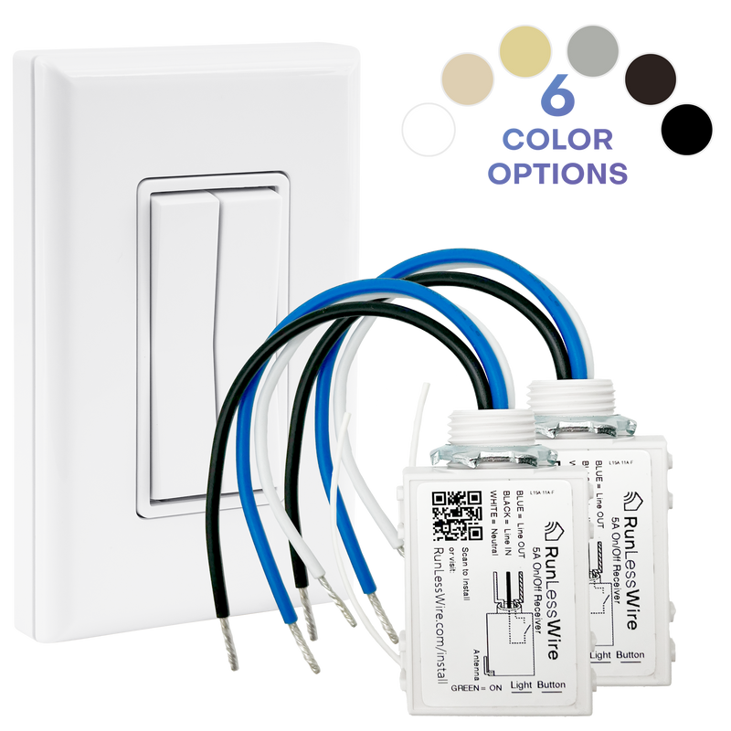 fan and light wireless switch kit