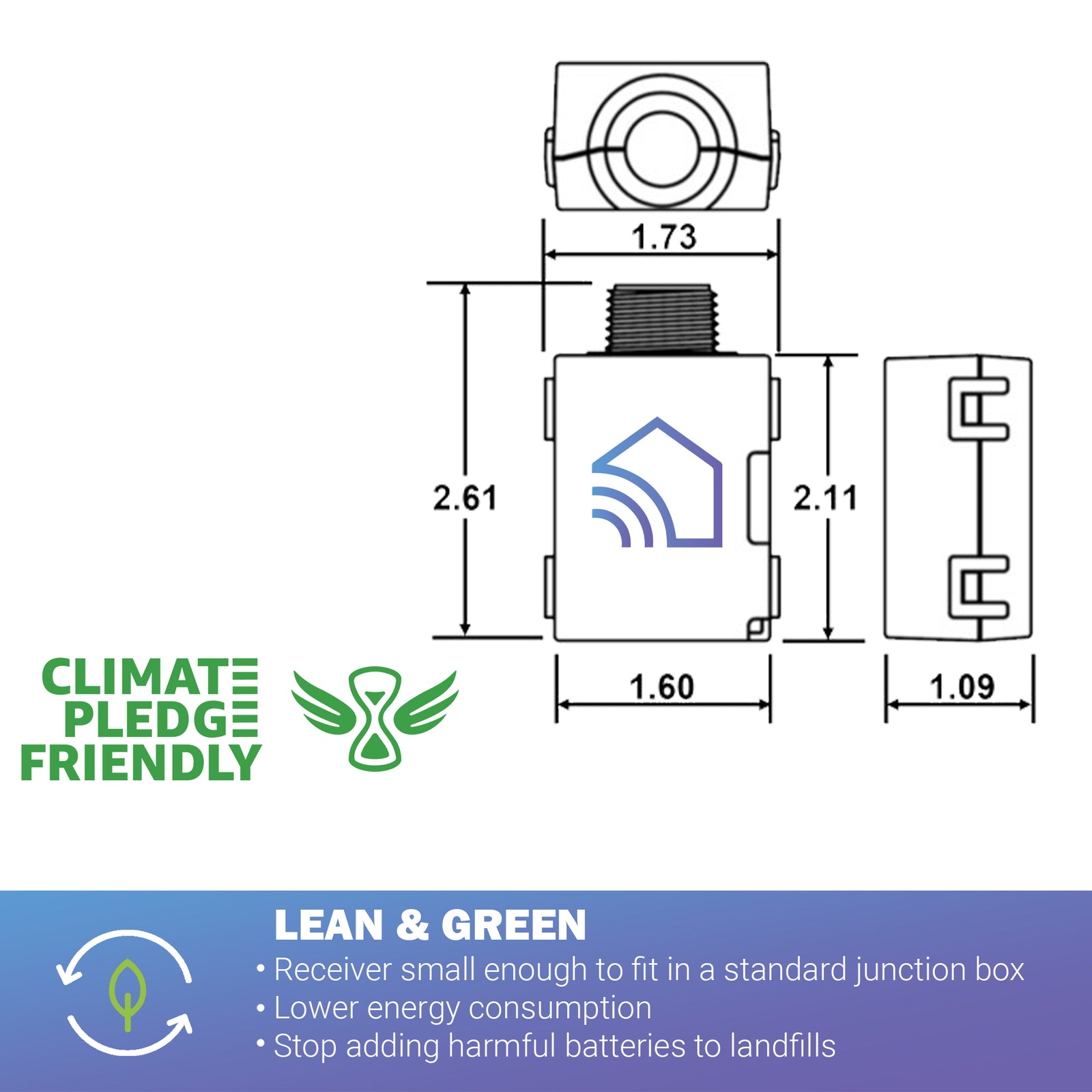 20 Amp On/Off Controller For Wireless Light Switches – RunLessWire