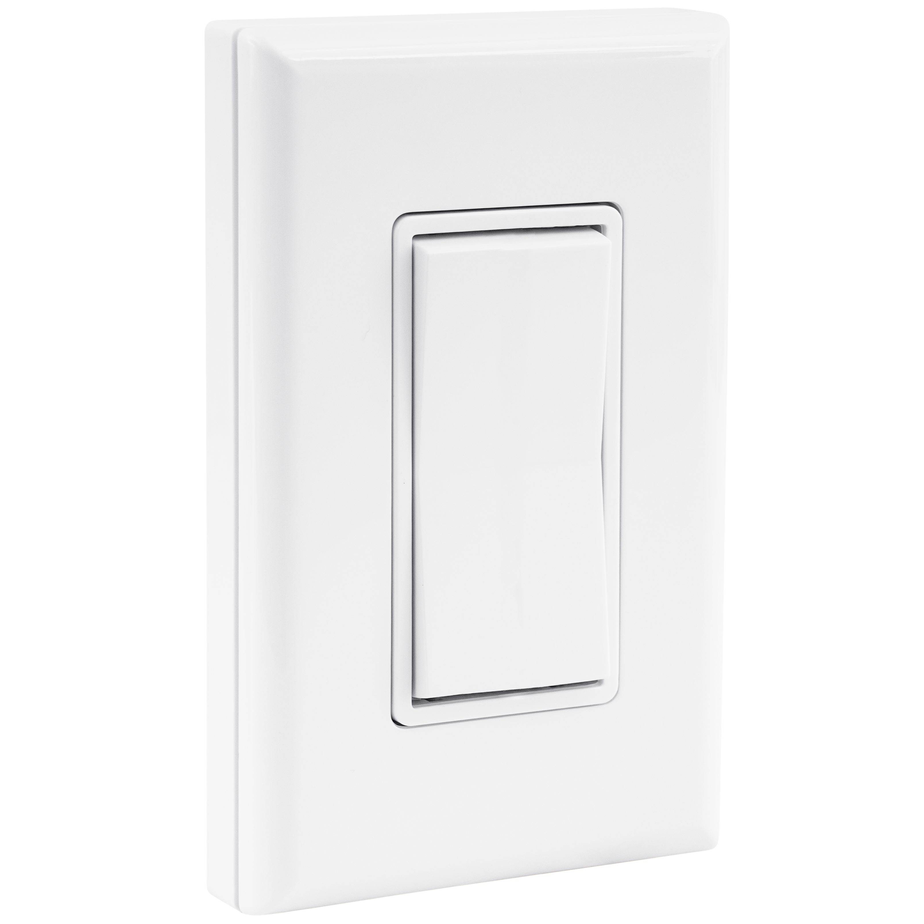 WIRELESS & BATTERY-FREE LIGHT SWITCH – SINGLE ROCKER