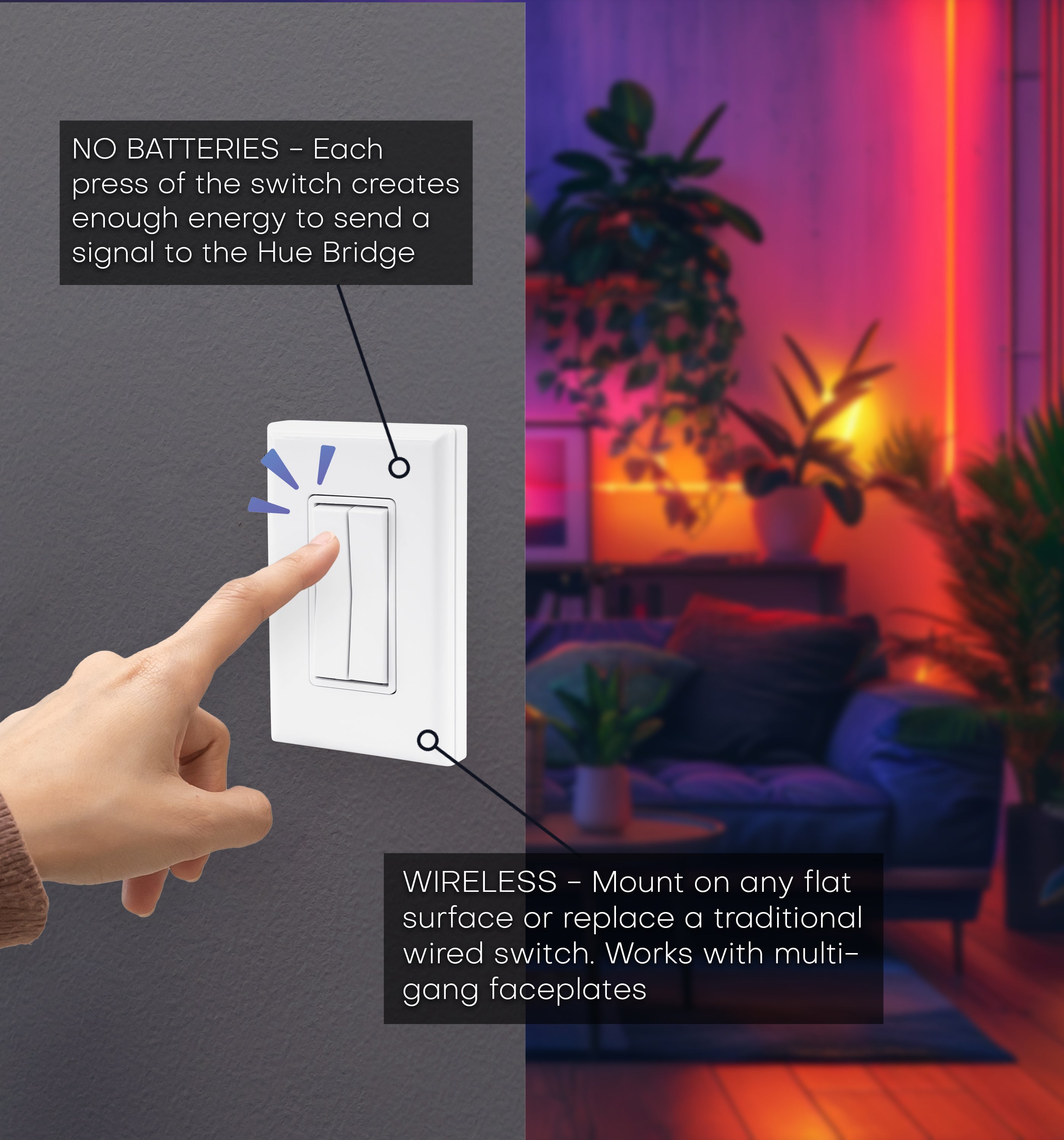 CLICK FOR PHILIPS HUE