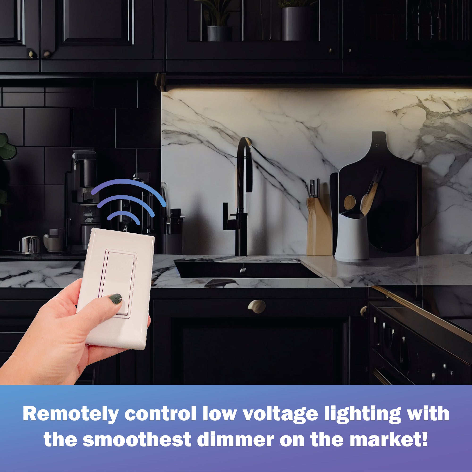 LOW VOLTAGE SMOOTH DIMMER RECEIVER
