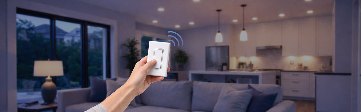 RunLessWire Battery-Free & Wireless Light Switches