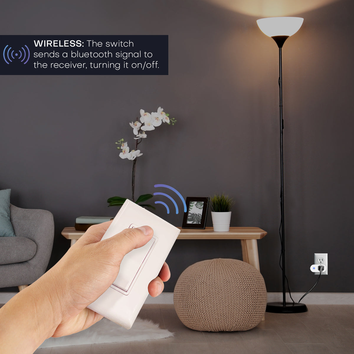 bt wall plug and wireless switch kit